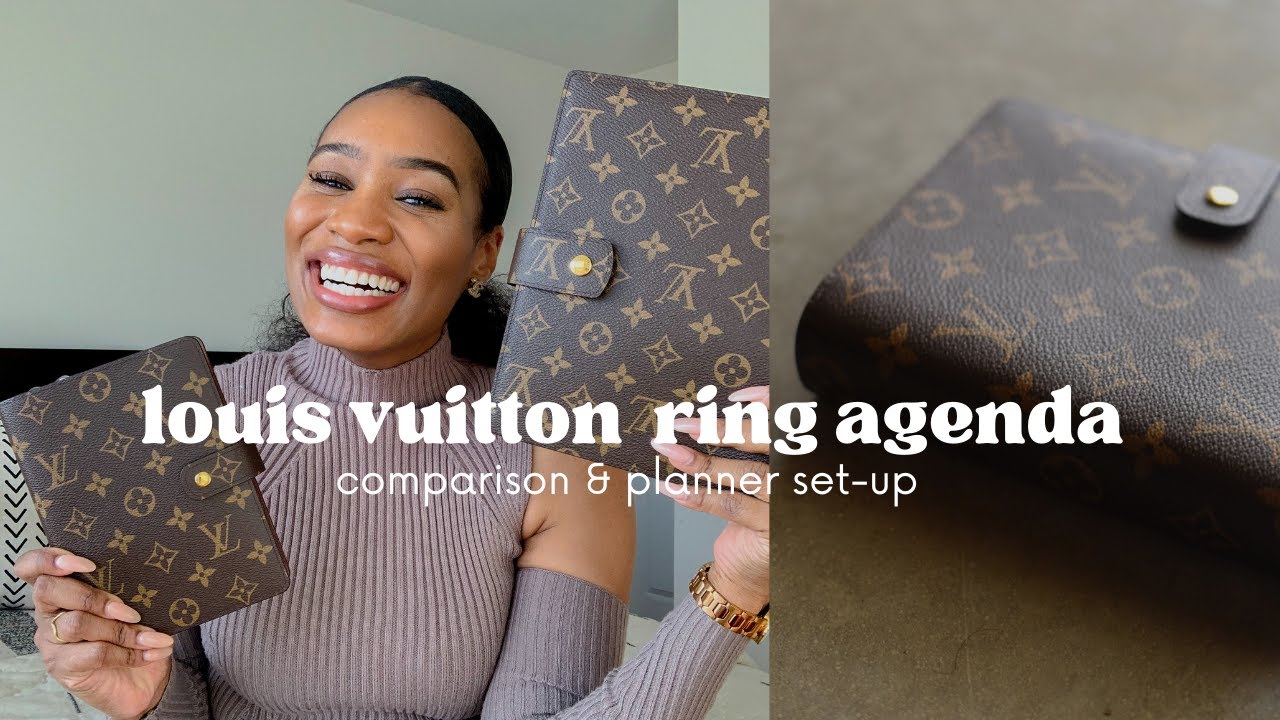 Ежедневники Louis Vuitton | Сравнение средних и больших форматов | Настройка ежедневника + просмо...