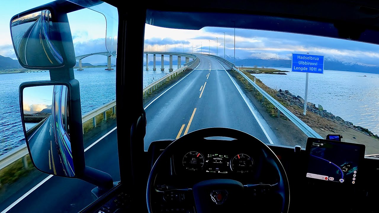 POV Driving Scania S560 - Stokmarknes