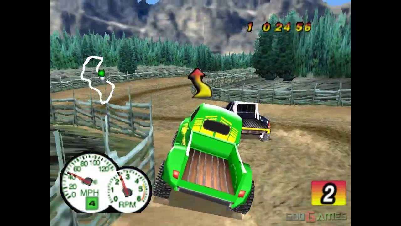 Ford Truck Mania - Gameplay PSX / PS1 / PS One / HD 720P (Epsxe)