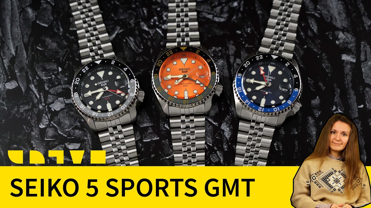 SEIKO 5 SPORTS GMT: ГАРЯЧІ НОВИНКИ ВІД SEIKO