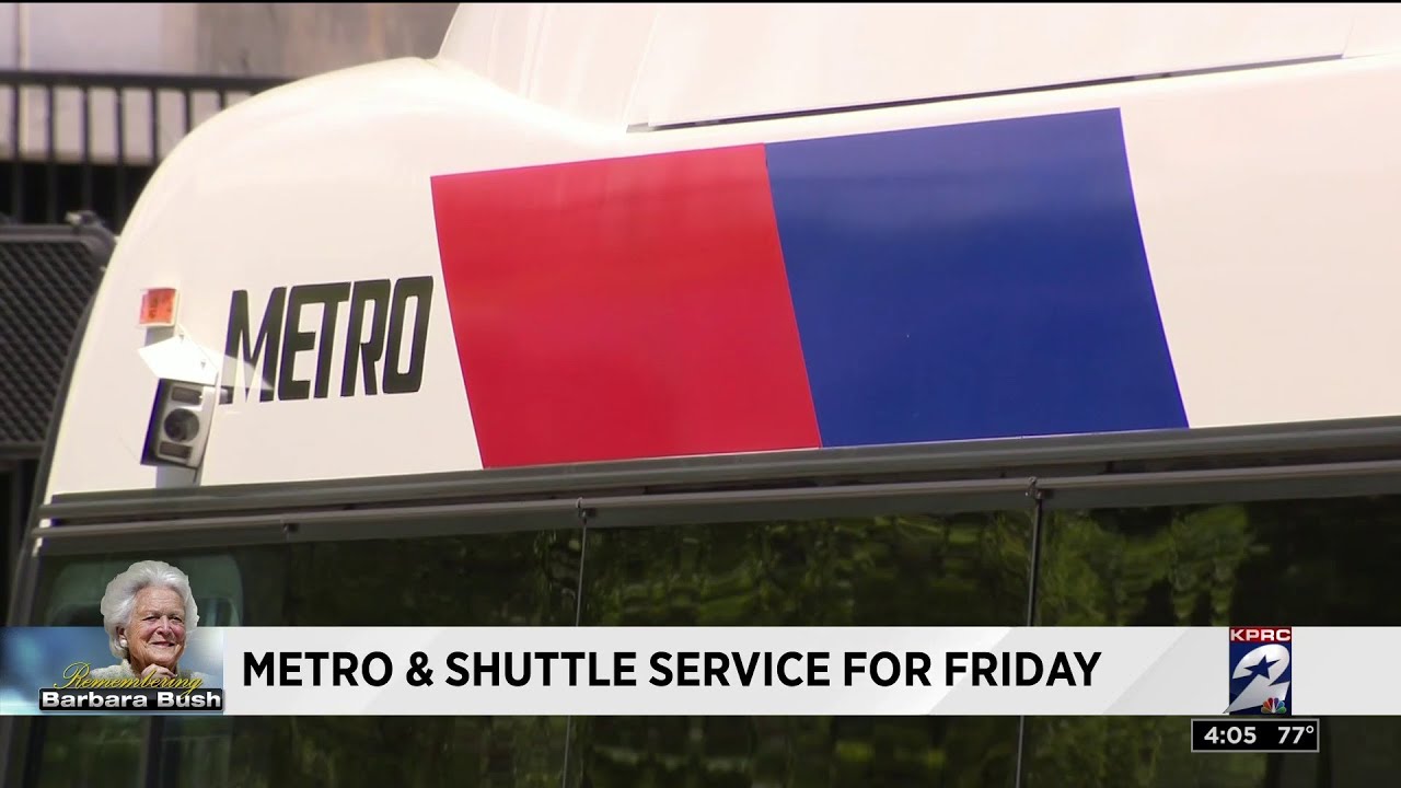 METRO and shuttle service for Friday