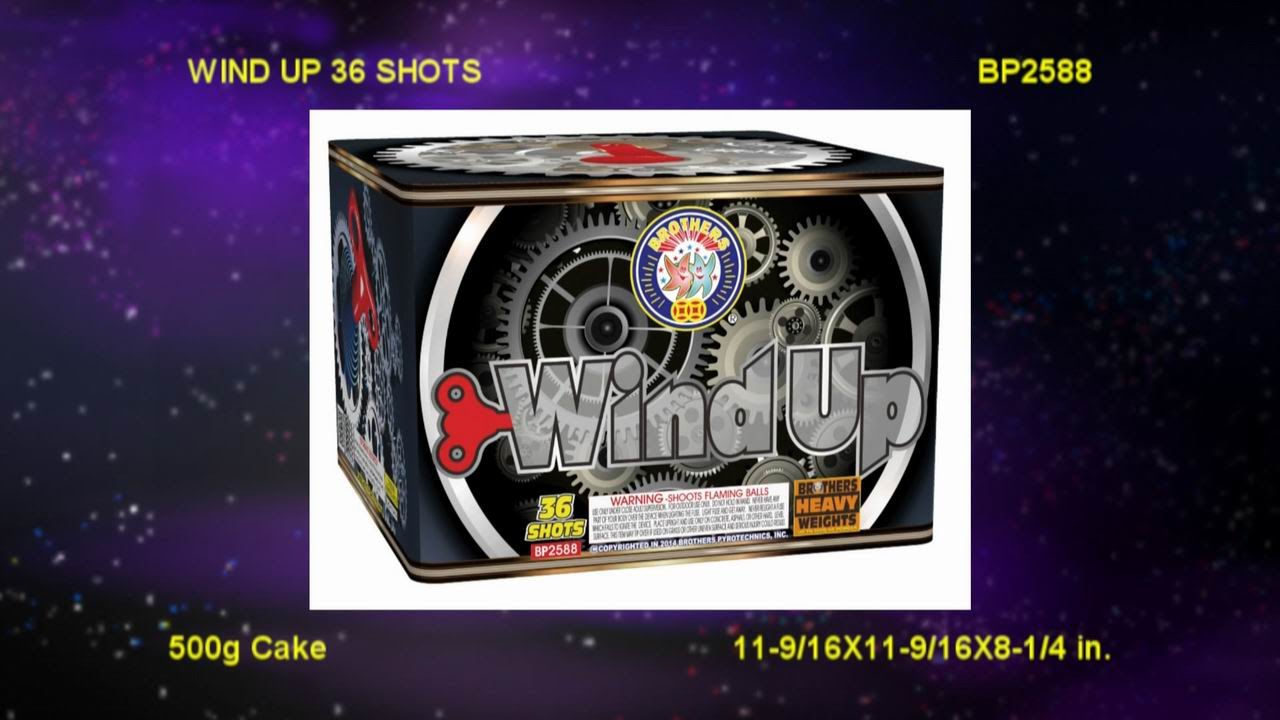 BP2588 Wind Up 36 shots (500g)
