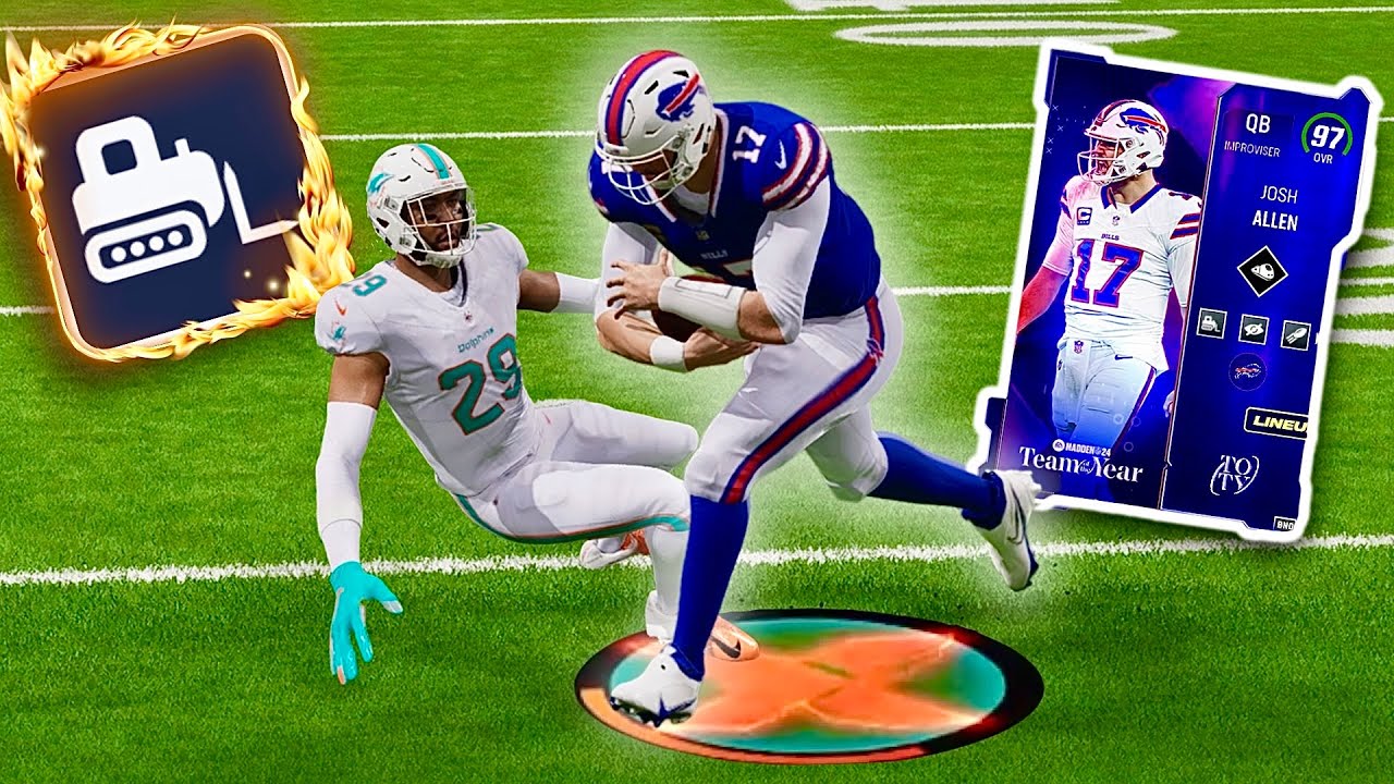 i put Bulldozer on Josh Allen...