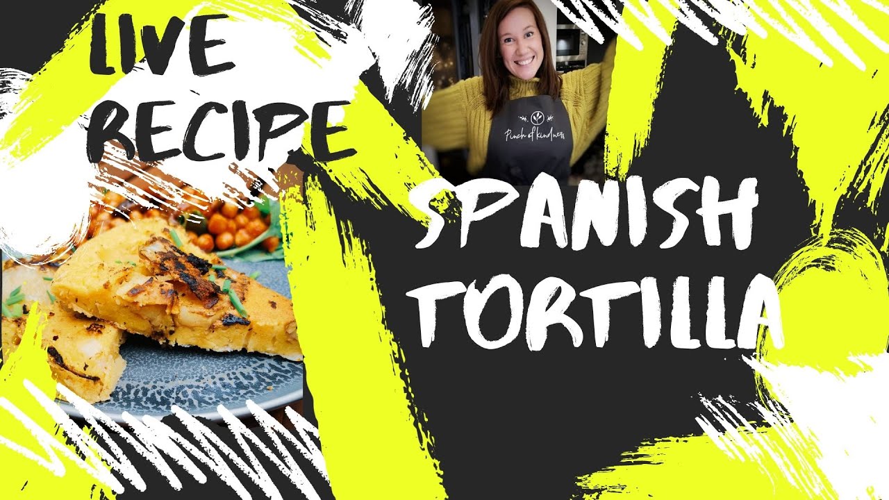 LIVE VEGAN RECIPE - SPANISH TORTILLA