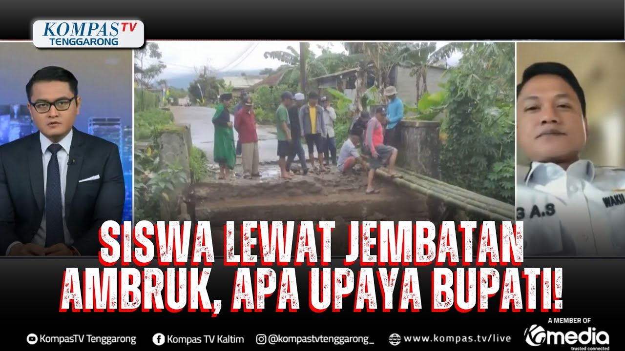 FULL Upaya Penanganan Pemerintah soal Siswa SD Lewat Jembatan Ambruk