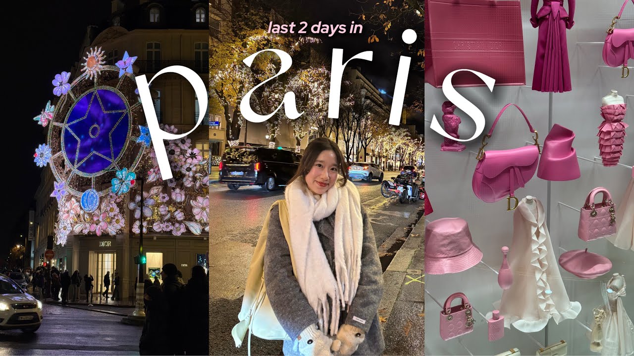 🇫🇷 paris vlog #3🌳công viên Monceau, bảo tàng Dior✨