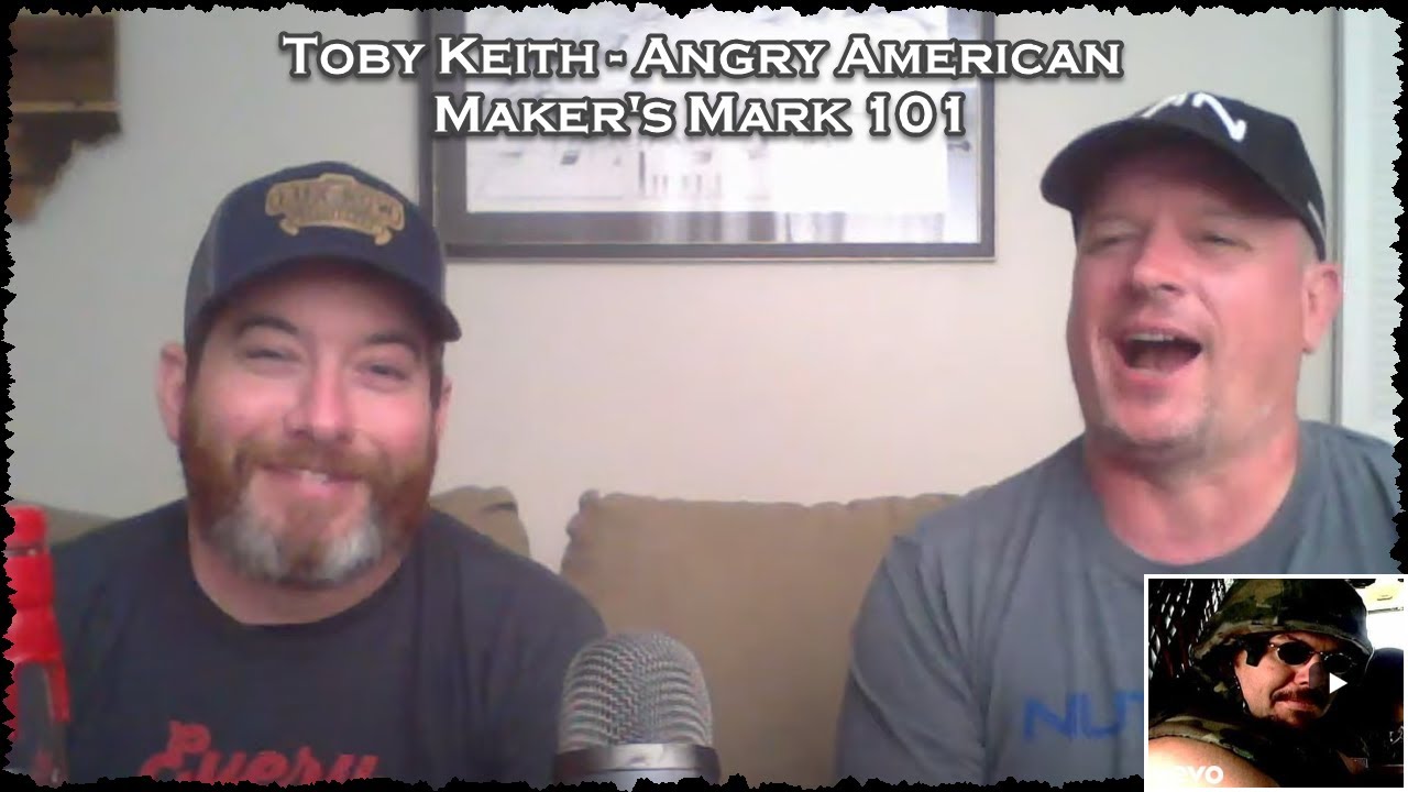 Toby Keith Angry American | Metal / Rock Fan Reaction with Maker's Mark 101
