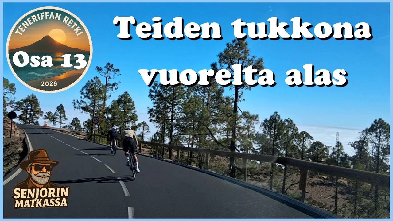 Teiden tukkona vuorelta alas | Huikea maisemamatka vuoristossa