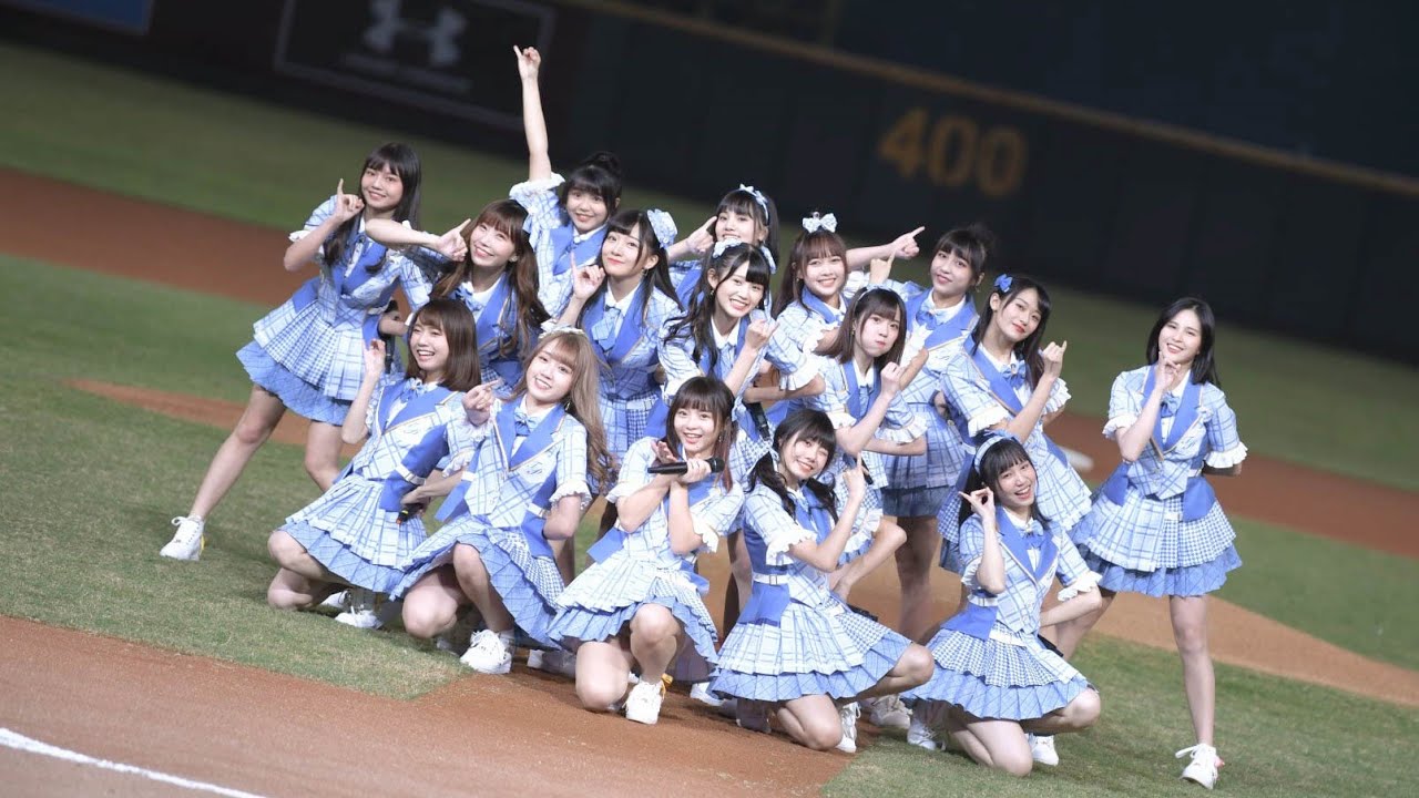 【AKB48 Team TP】2021.11.02 「一秒一秒約好」「戀愛的幸運餅乾」@桃園國際棒球場～樂天集團日 開球開場表演嘉賓～【4K】【CC中字】