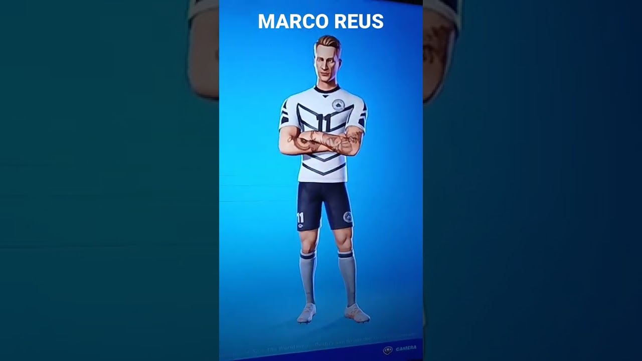MARCO REUS RARE FORTNITE SKIN AND SWEATY