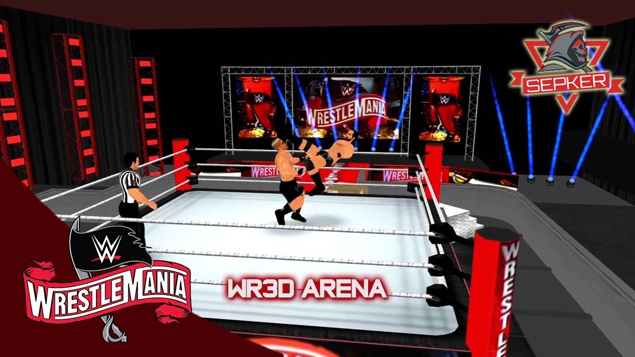 WRESTLEMANIA 36 WR3D ARENA REMAKE BY SEPKER | WR3D REALISTIC ARENA