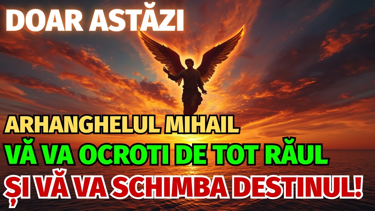 15 MARTIE — ROAGĂ-TE ACUM! ARHANGHELUL MIHAIL VĂ VA OCROTI DE TOT RĂUL ȘI VĂ VA SCHIMBA DESTINUL!
