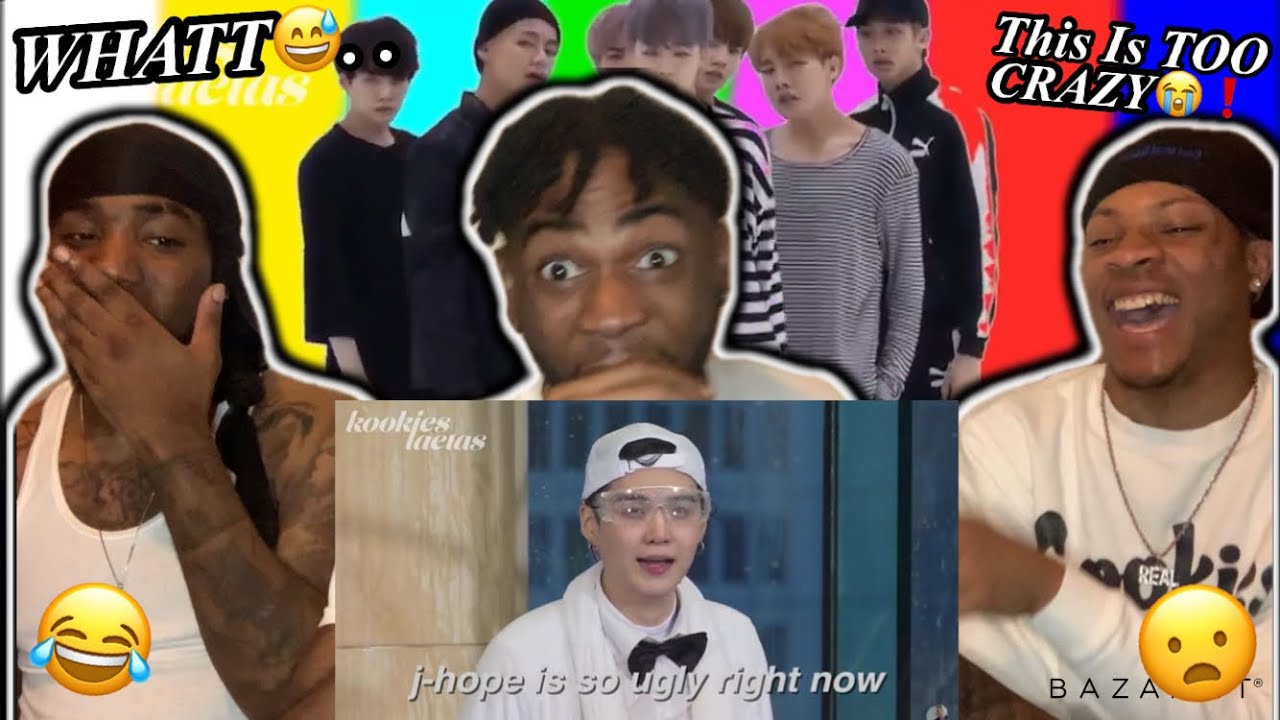 BTS try not to laugh (splish-splash edition) REACTION!!!