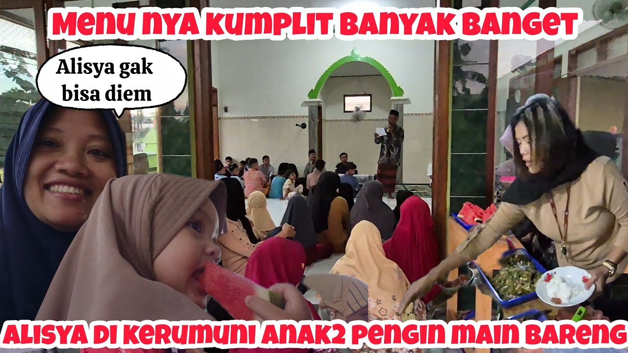 PERTAMA KALI BUKA BERSAMA DI MUSHOLA 