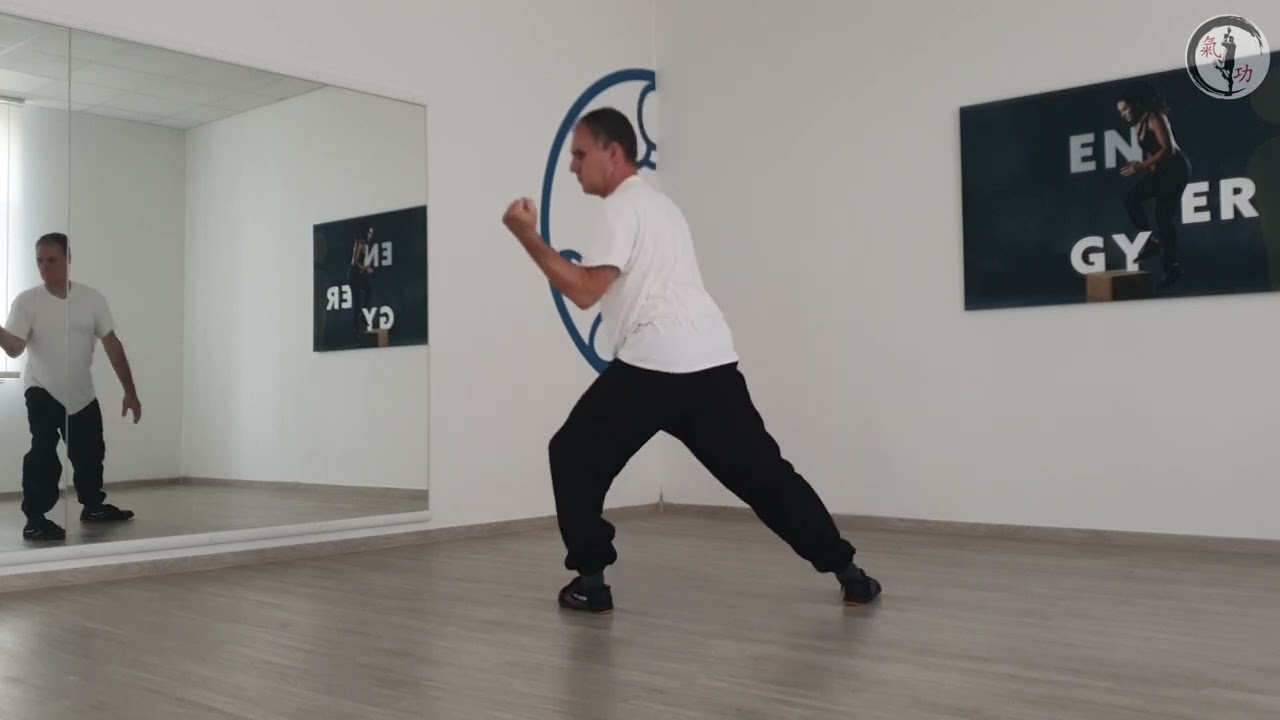 3. Lazy Monk Liying on Pillow - Step by step video - Luohan 13 qigong
