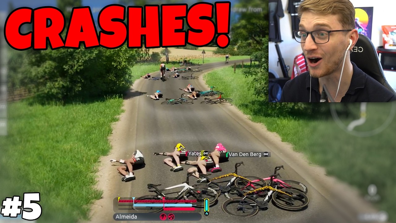 Everyone Crashes😭#5 (Pogacar Vs Merckx)