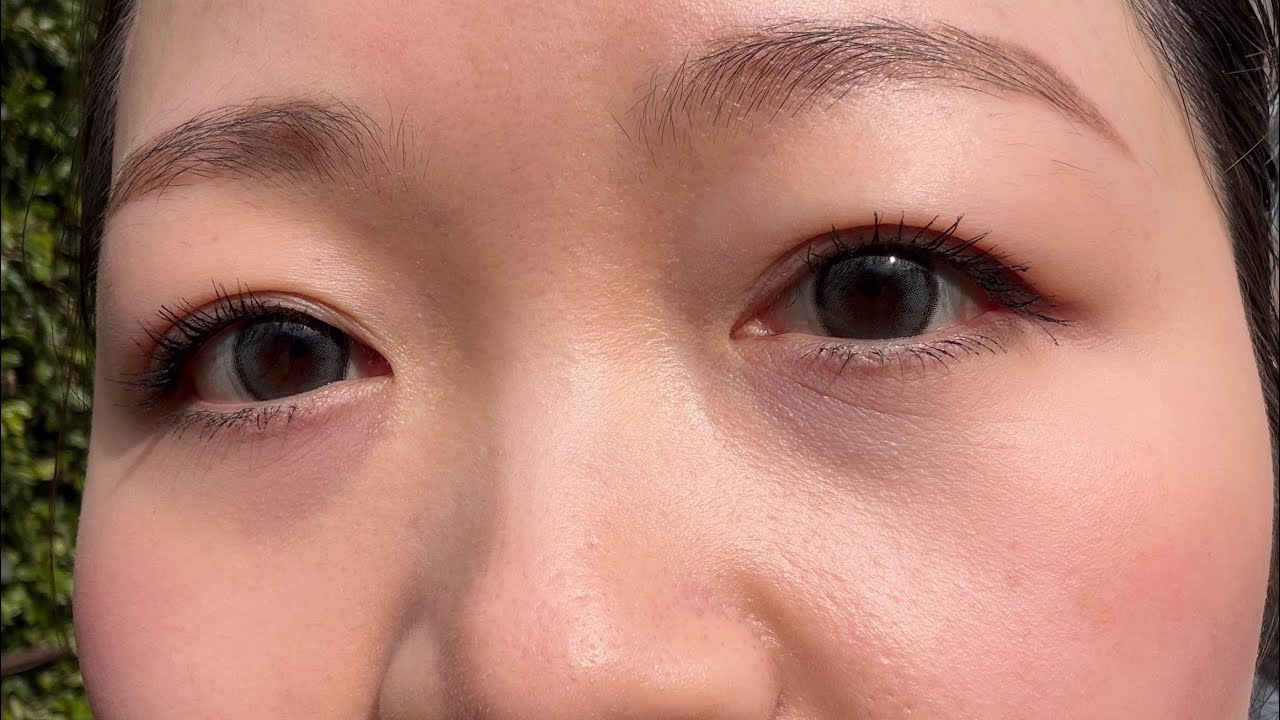 Eng/沉浸式新手快手妆｜不用刷具｜简易日常妆｜肿泡眼内双