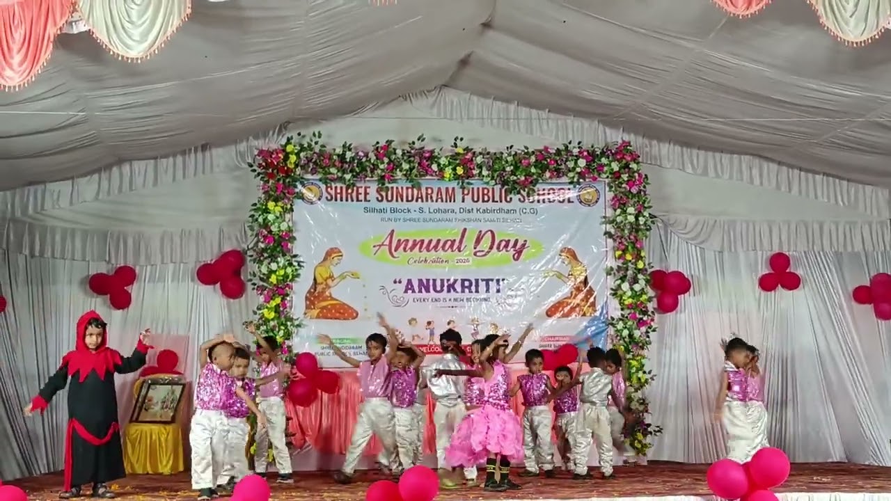 Aaj Dharti Se Gagan Ka Performed By LKG Students 