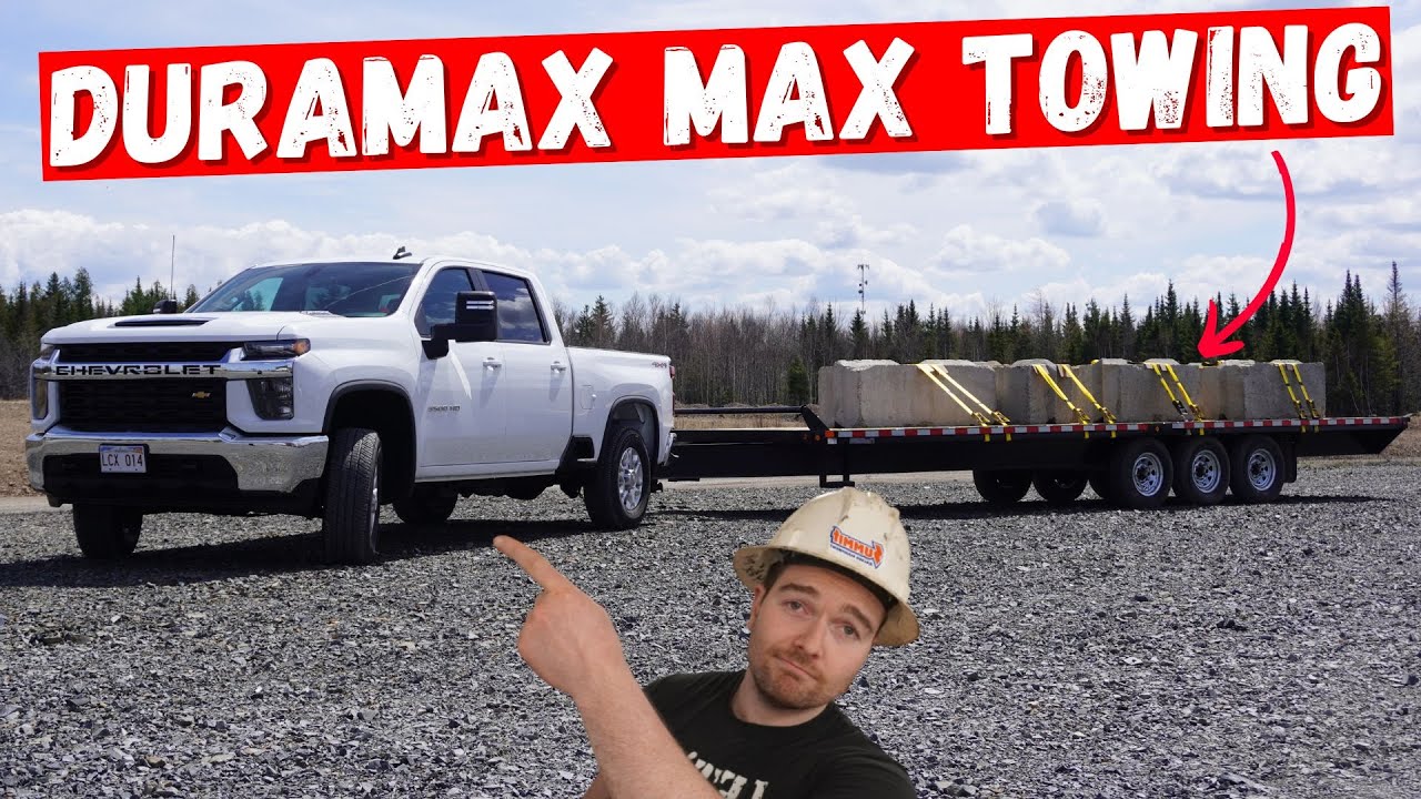 Тест максимальной буксировки Chevy 3500 6.6L Duramax Diesel (L5P) **Обзор тяжелого механика**