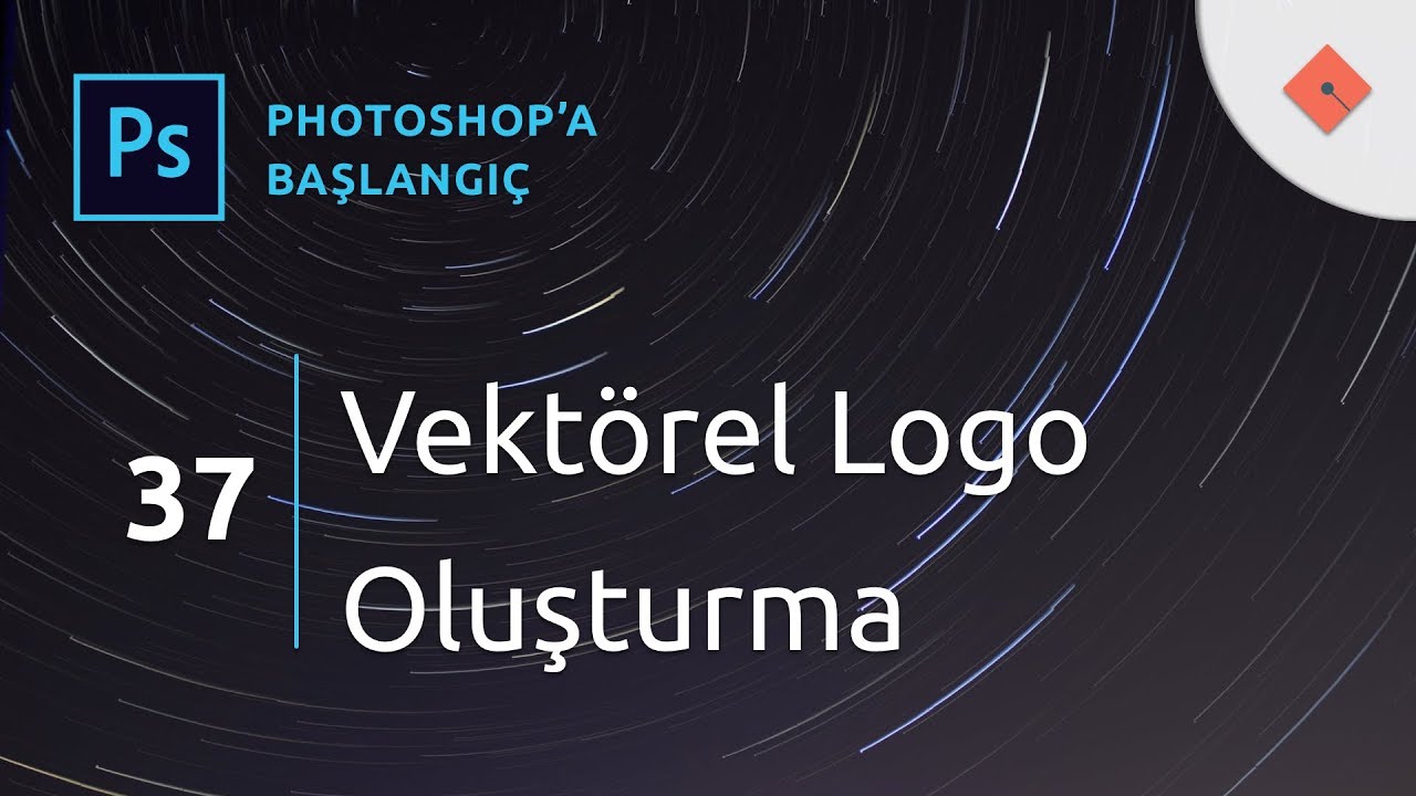 Photoshop Dersleri - Başlangıç #37 | Vektörel Logo Oluşturma