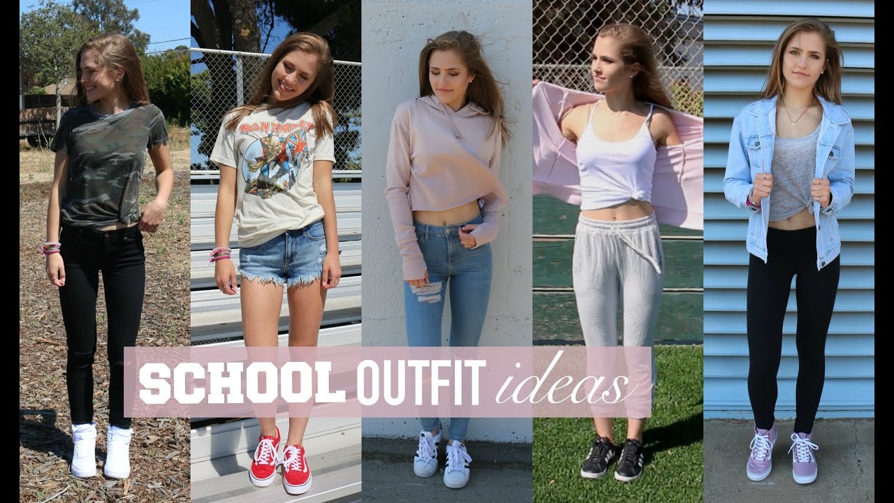 BACK TO SCHOOL OUTFIT IDEAS! | Mel Joy