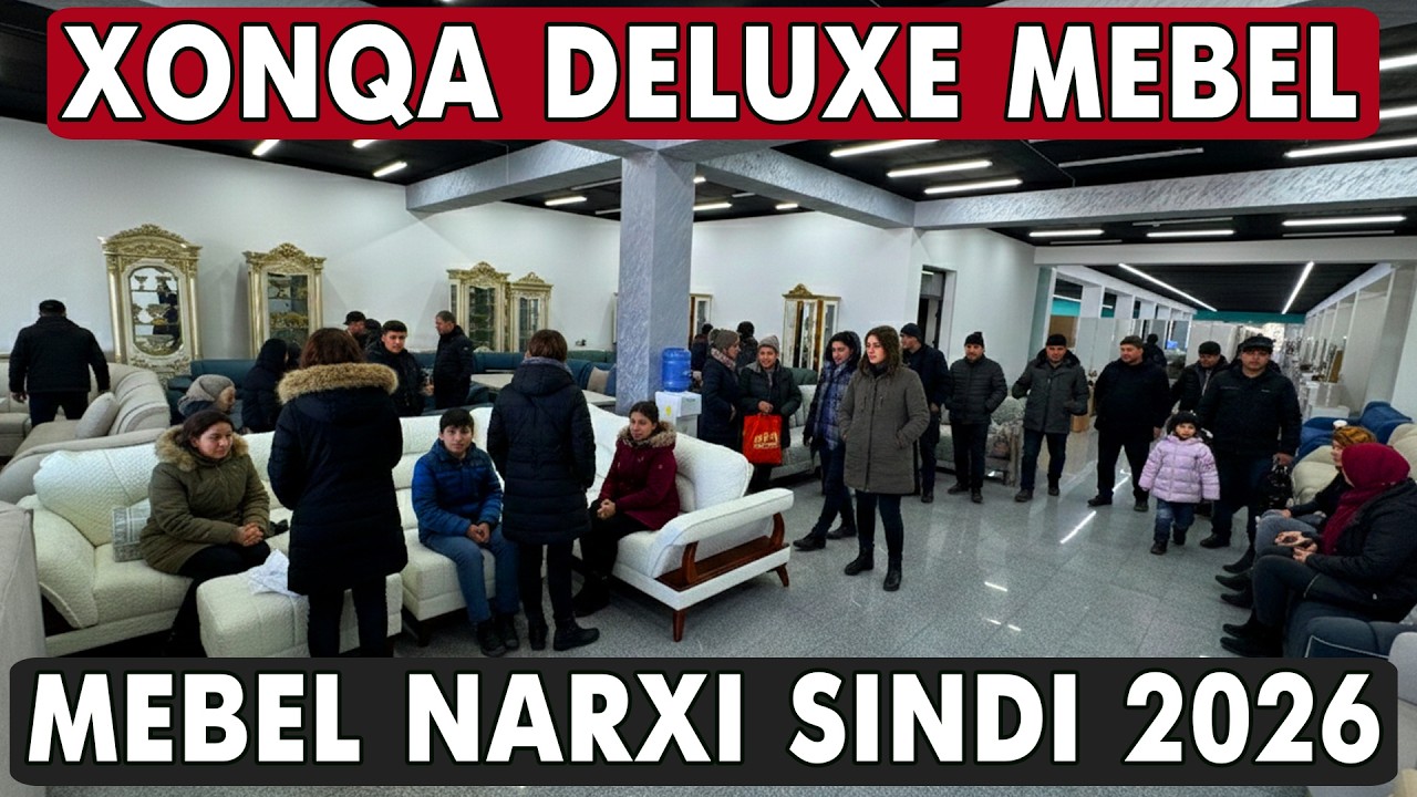 XONQA DELUXE MEBEL NARXLARI 2026 | XORAZM MEBEL NARXLARI 2026