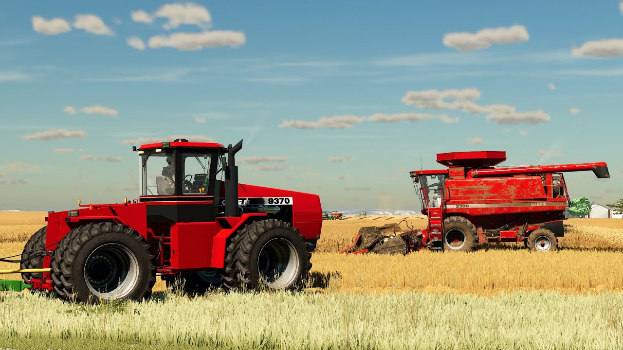 Loma, Montana FS22: Bumper Crop of Wheat!
