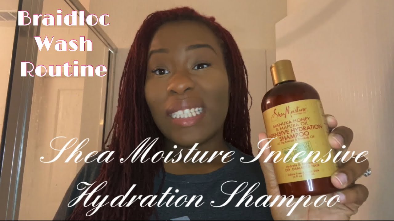 My Loc Wash Routine with Shea Moisture Intensive Hydration Shampoo