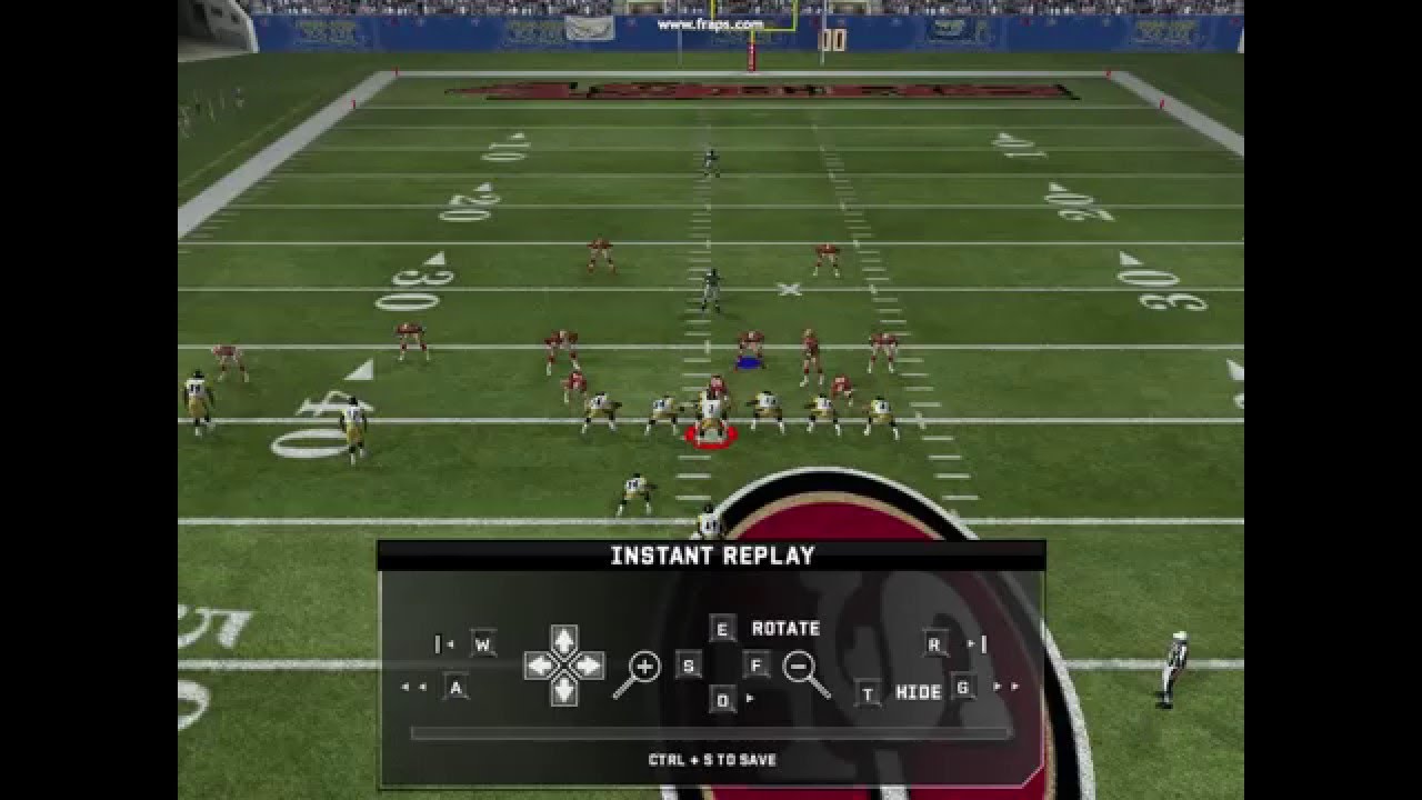 Madden NFL 08 - BIG HIT! Helmet gets off!!!