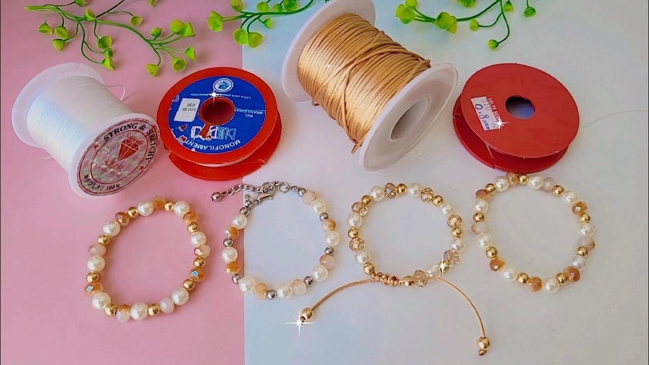 Como Fazer Pulseiras para Vender. 4 Formas diferentes de Fazer Pulseiras.