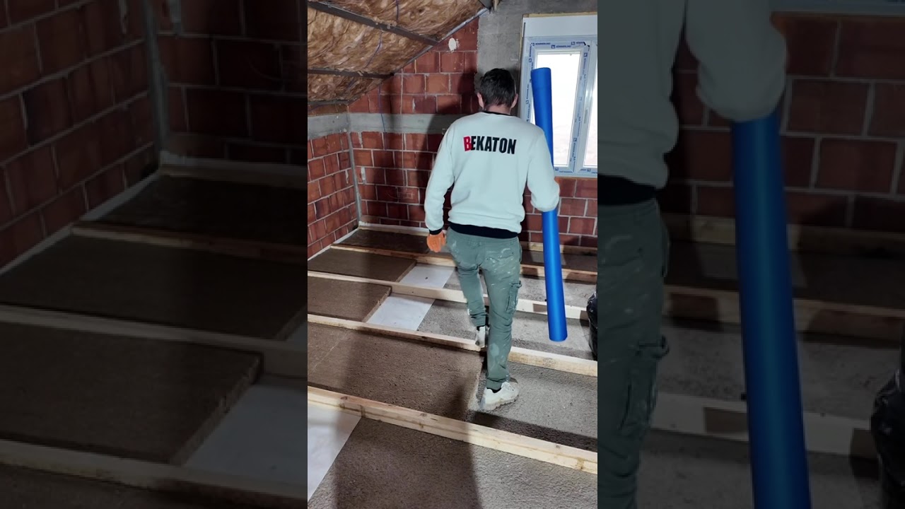 Kako da uradite toplotnu izolaciju ploce tavana a da mozete preko toga da hodate