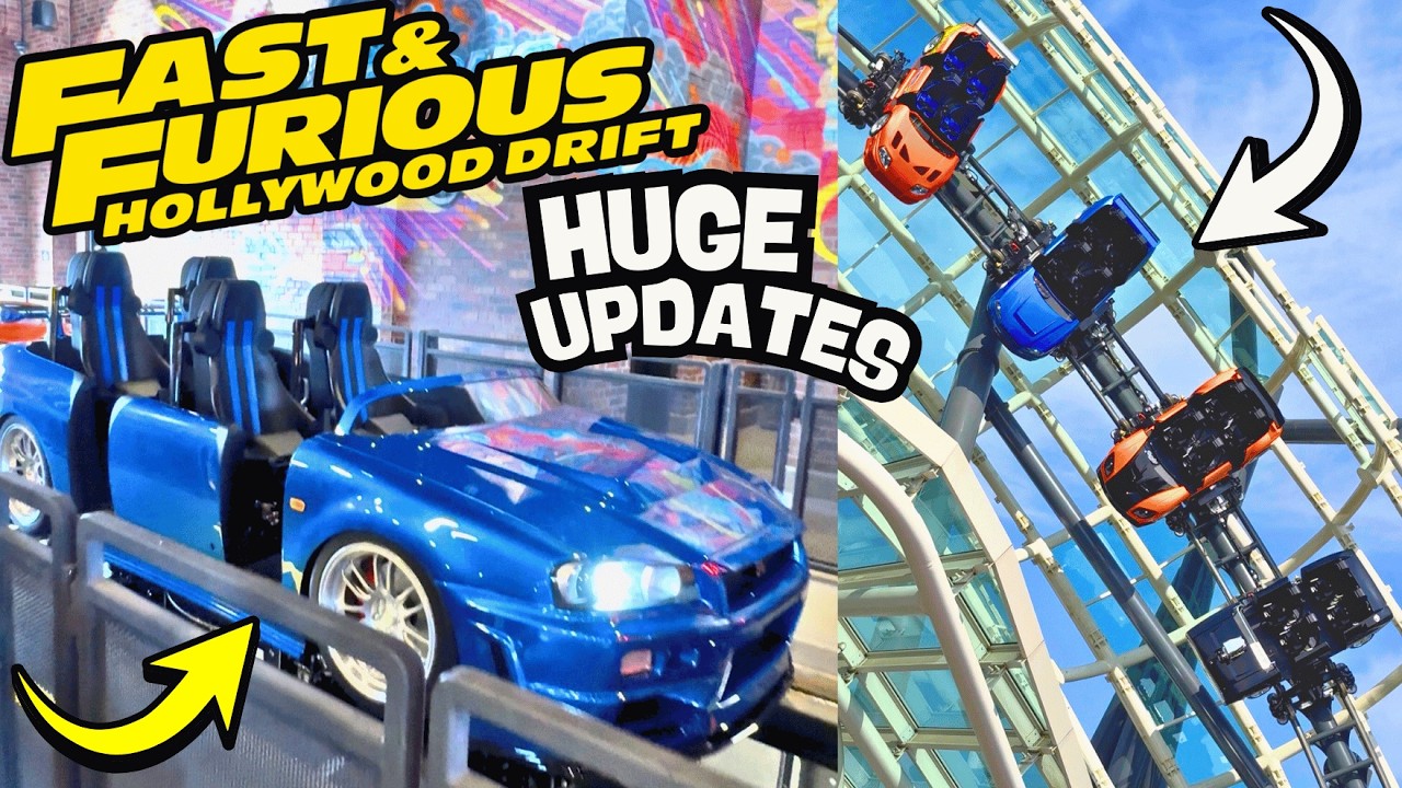 INSIDE Fast & Furious Hollywood Drift! | NEW Ride Vehicles Debut at Universal Studios Hollywood 2026