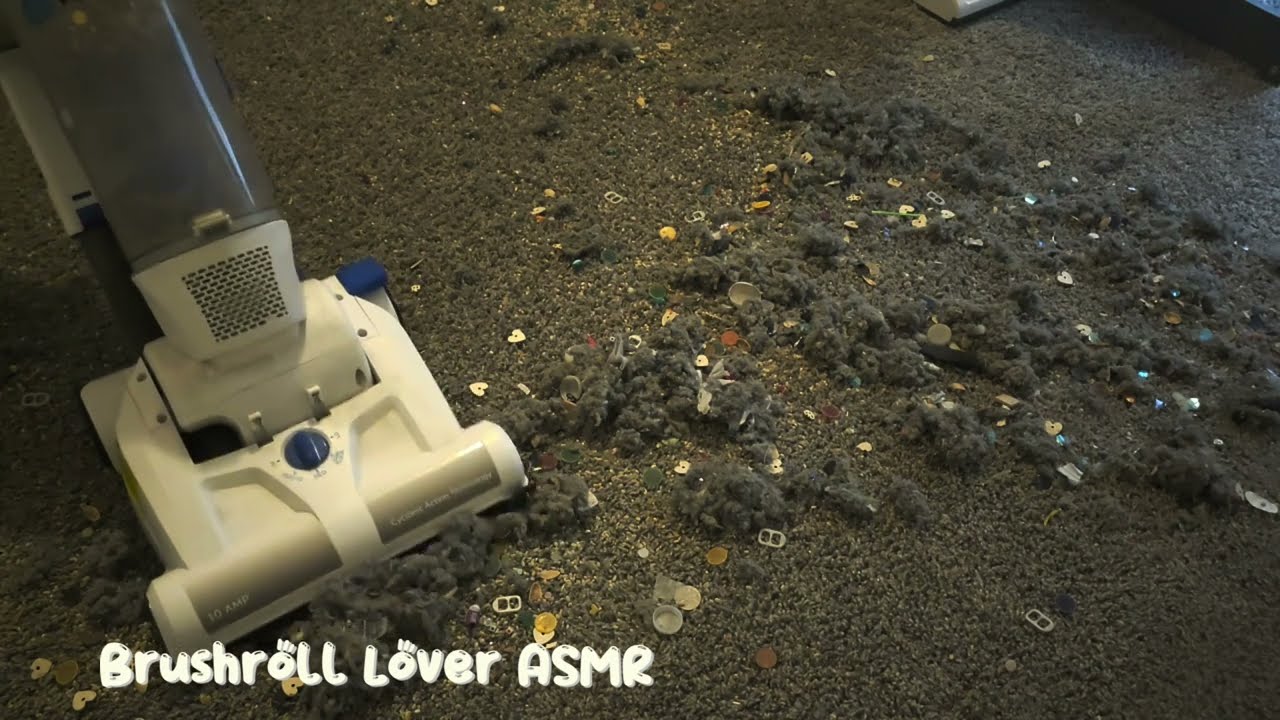 Vacmaster 🎙 Natural Vacuuming w/ mess test bonus clips ndm I ASMR Vacuuming 