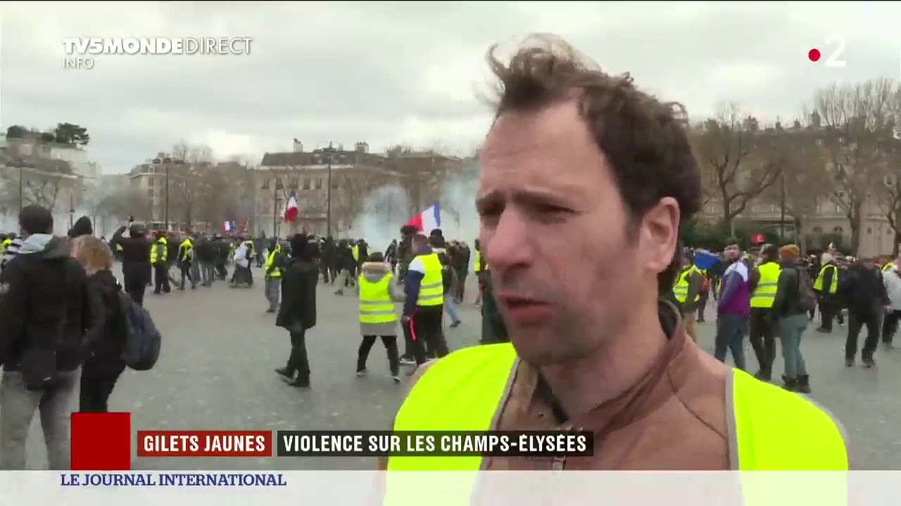 Gilets jaune acte 18 : heurts et commerces pill&eacute;s