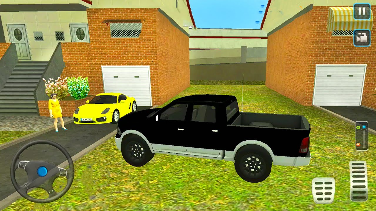 Black Pickup Truck Delivery Run - Car Caramba #6 - Android Gameplay