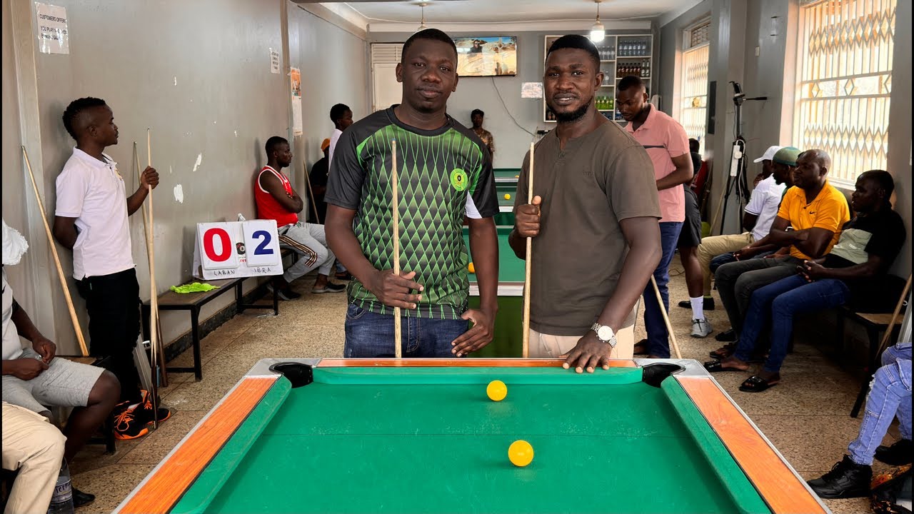 KASOZI JOSEPH UG SEED 1 🆚 ENOK BADMAN. LUKIE LUKIE SUPER OPEN 20 MAN COMP LIFE 1 RND 1 RACE TO 6