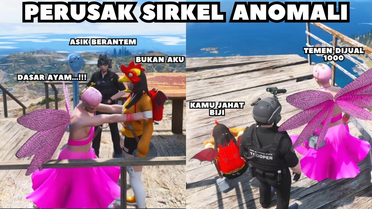 BISMA MENGHANCURKAN SIRKEL ANOMALI...!!! - GTA V ROLEPLAY