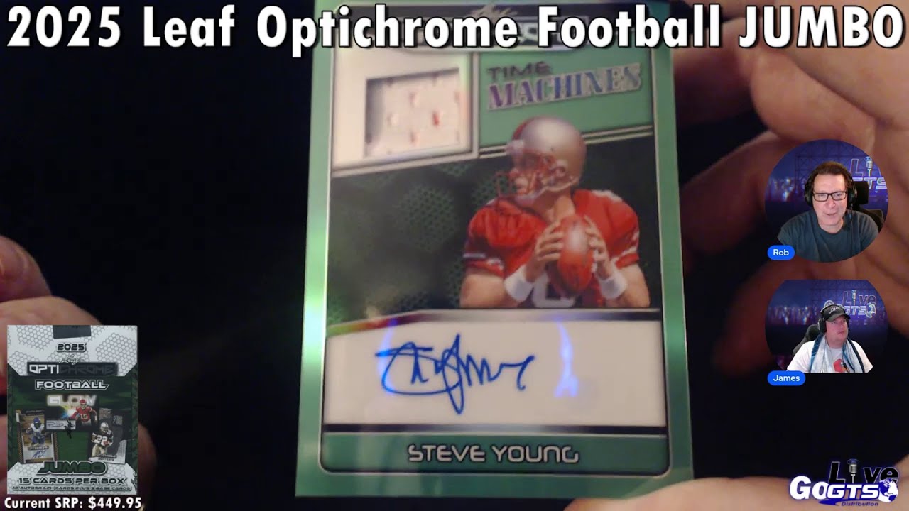 🌎WORLD DEBUT Box Break🌎 | 2025 Leaf Optichrome Football Jumbo
