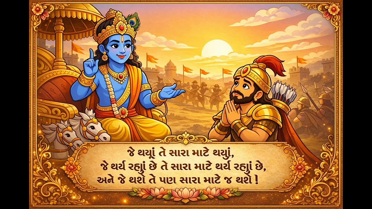 જે થયું તે સારા માટે થયું જે થશે તે સારા માટે થશે...🙏🏻jay shree krishana 🙏🏻