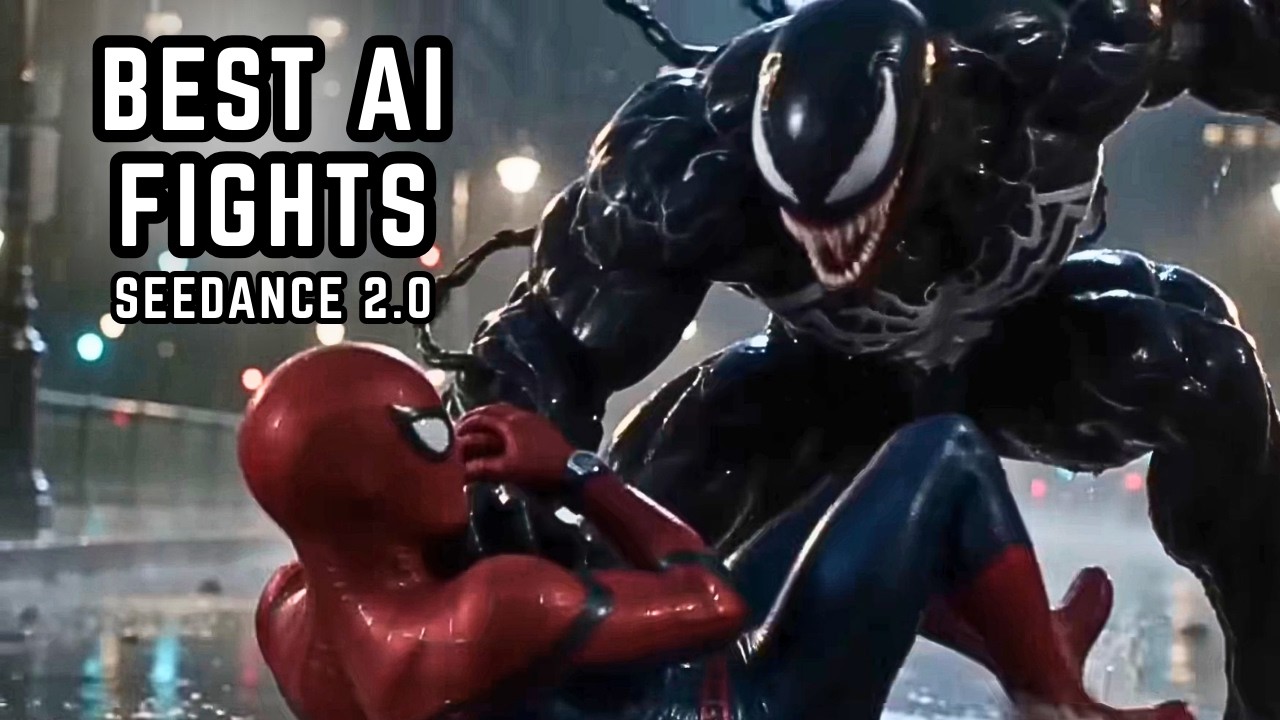 Best AI Fights Compilation (Seedance 2.0) | Terminator, Predator, Spider-Man, Venom, Superman & More