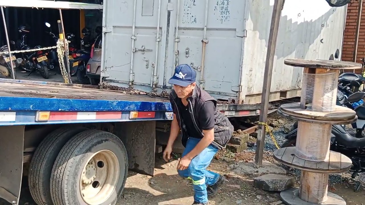 como cargar un contenedor en una grúa plancha sin montacarga quédate hasta el final