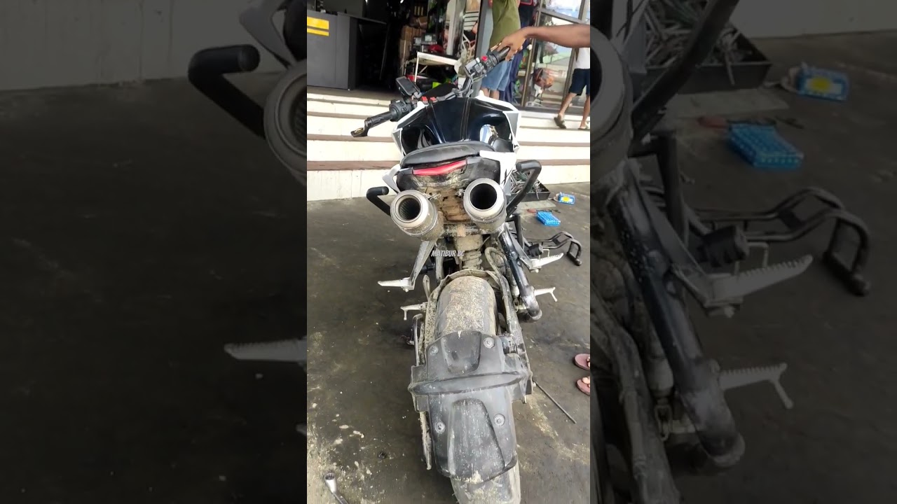 Mt15 & install SC project Exhaust & loud sound mt150 155 cc