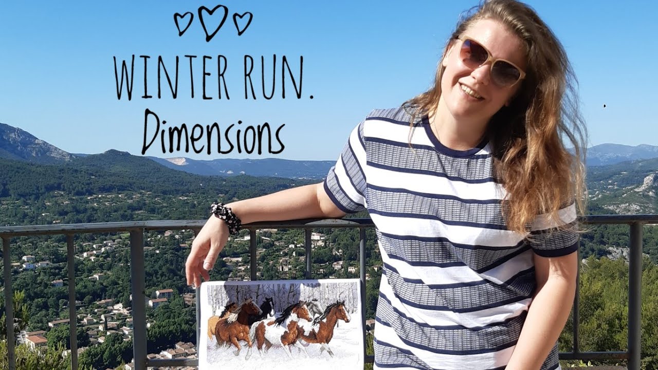 35. Dimensions. Winter run. И о Провансе и лошадях .