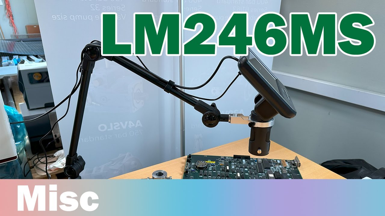 Making the Digital Microscope even better. LinkMicro LM246MS