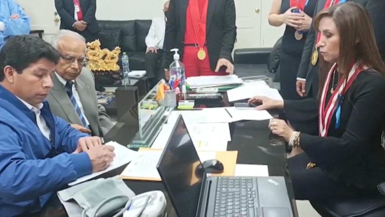 Partidarios de Pedro Castillo exigen su liberación en Lima