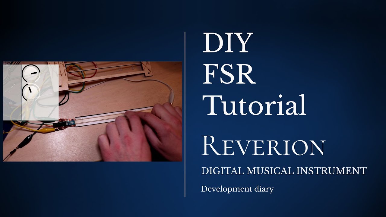DIY Force Sensitive Resistor Tutorial |  Reverion ~ digital musical instrument diary