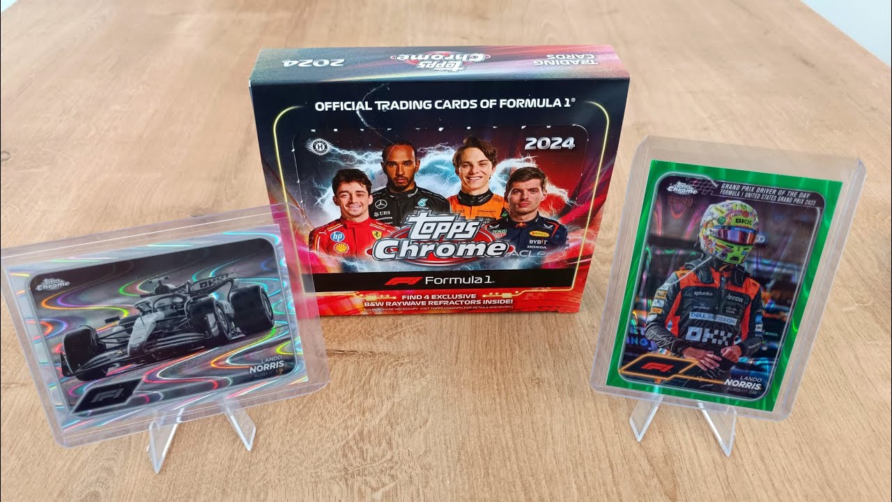 LANDO HOTBOX!!! 🔥🏁 Topps Chrome F1 2024 Hobby Box Lite
