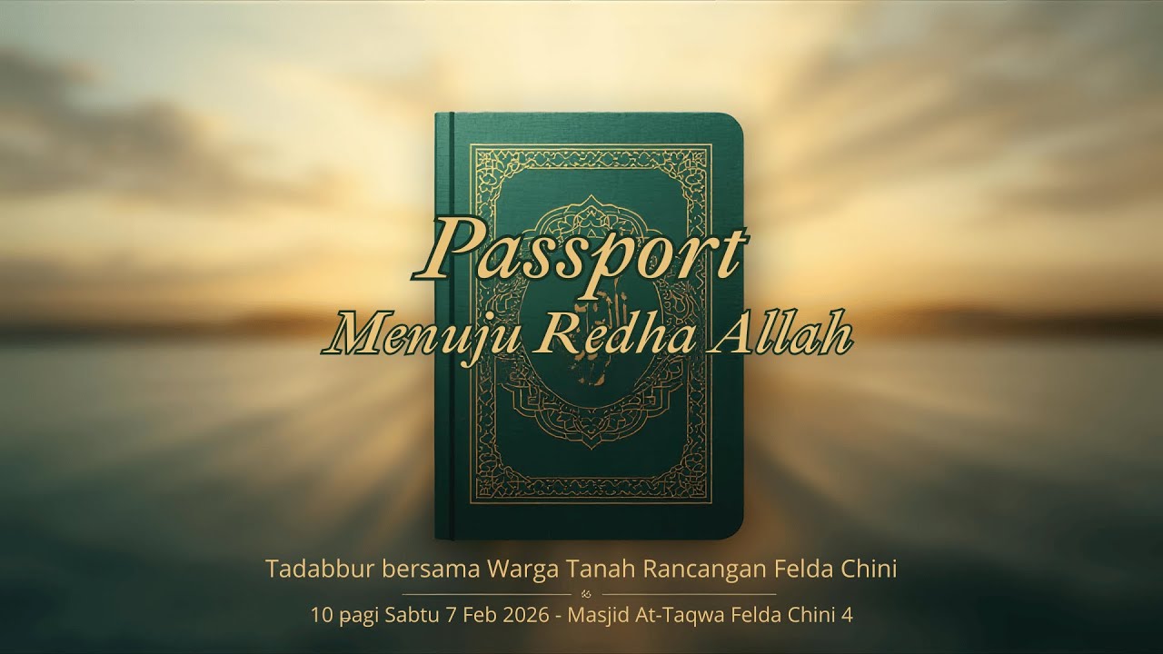 Passport Menuju Redha Allah