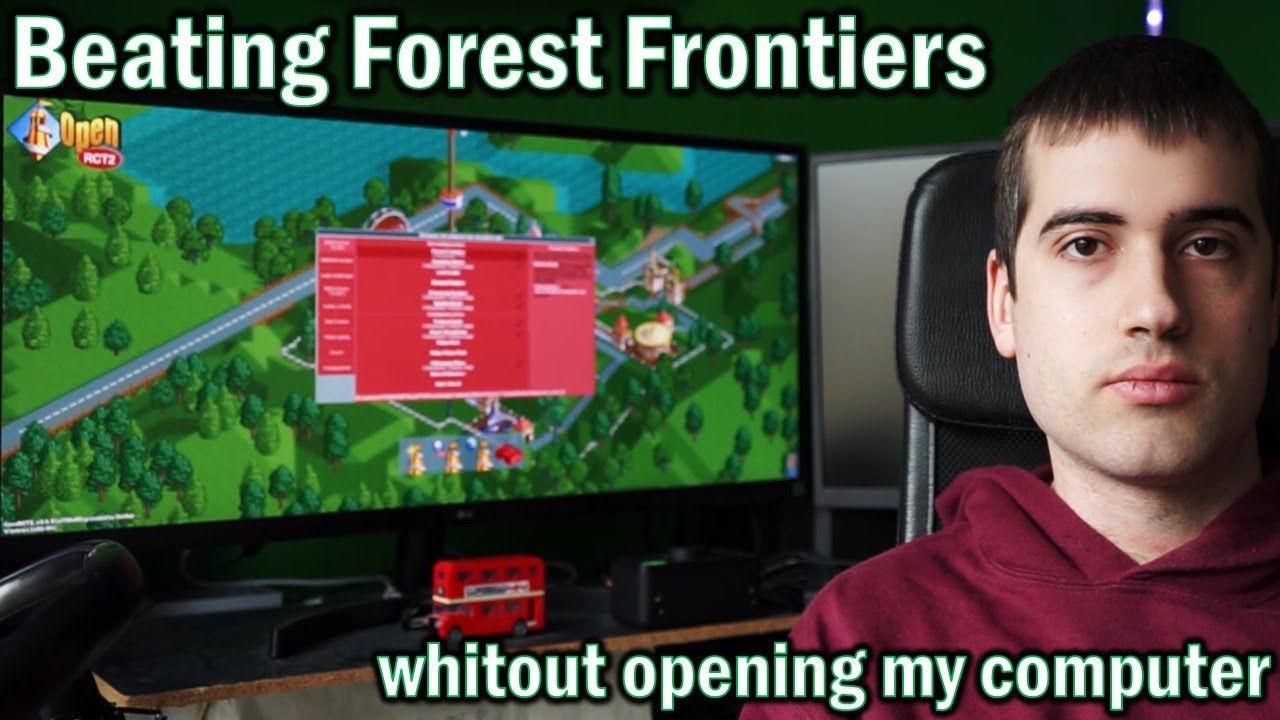 OpenRCT, Beating Forest Frontiers, without opening my computer || SHORT FILM