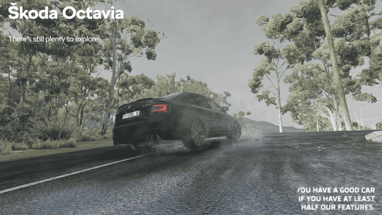 Rainy Mountain Roads | POV & Cinematic | Innova & Octavia | BeamNG